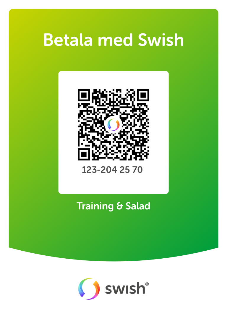 Training and chicken salad